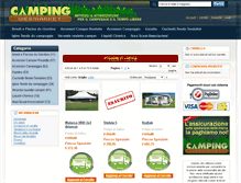 Tablet Screenshot of campingwebmarket.it